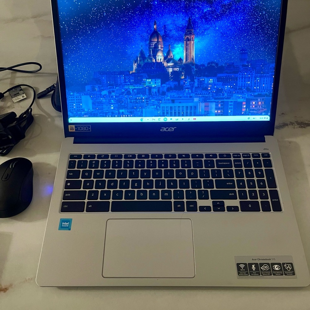 Acer Silver Laptop